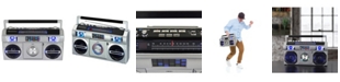 Studebaker SB2145S 80's Retro Street Bluetooth Boombox with FM Radio, CD Player